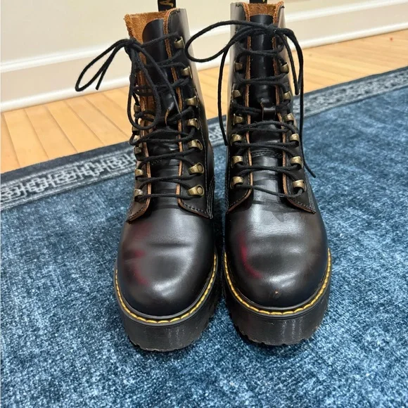 Leona Doc Martens size 8 Women's Boots - Picture 2 of 7